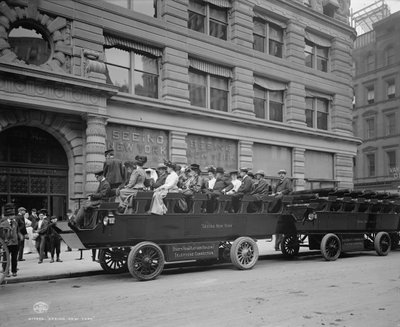 Viendo Nueva York, 1904 de Detroit Publishing Co.